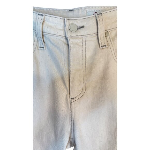 Adriano Goldschmied Size 27 Off White Skinny Jeans Comfort Stretch 5-Pocket - Picture 3 of 14